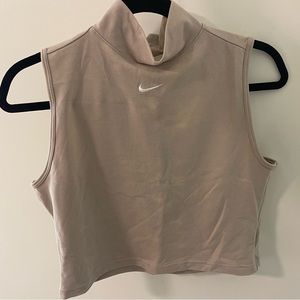 Nike High Neck Crop Tank